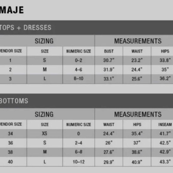 Maje Italian Casual Tailored Crepe Crop Pant in Red 6/8 38 - Picture 6 of 8